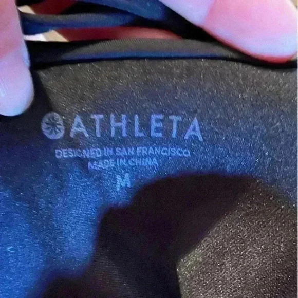 Athleta Workout Tank/Cami w/ Crisscross Straps Back Double Straps Front Size M - Picture 5 of 8